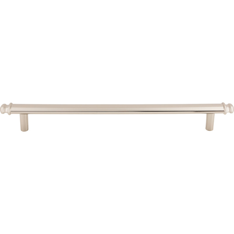 Julian Appliance pull, Polished Nickel, 12" Center to Center