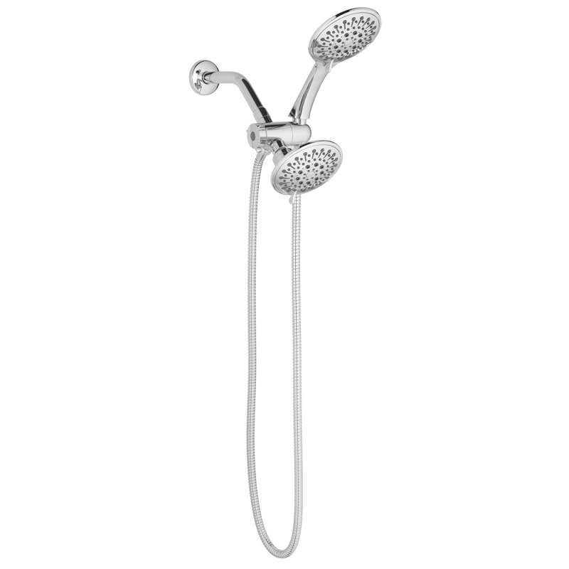 Aviano Dual Shower Head 2.5 GPM GPM, Chrome