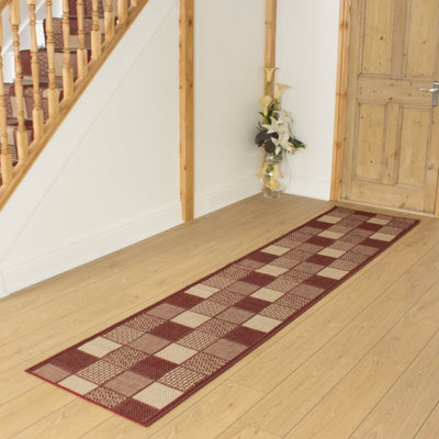 Armrong Geometric Hand Woven Indoor / Outdoor Area Rug