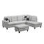 Canapé et chaise longue avec repose-pieds de 103,5 po Palmer-1068768400-982671618