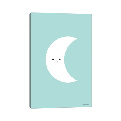 Moon by Ann Kelle - Wrapped Canvas Print