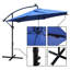 Parasol solaire suspendu en porte-à-faux 10 pi avec manivelle-1978277387