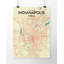 Indianapolis City Map - Unframed Print-24705878