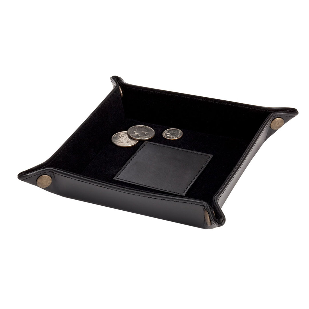 Bramfield Leather Jewelry Organizer Tray Ebern Designs
