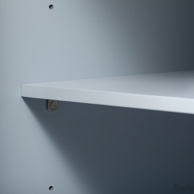 Îlot de cuisine avec rangement 2 tiroirs, 2 armoires et table de salle à manger extensible