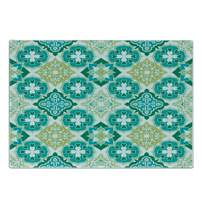 Planche à découper en verre trempé Ambesonne