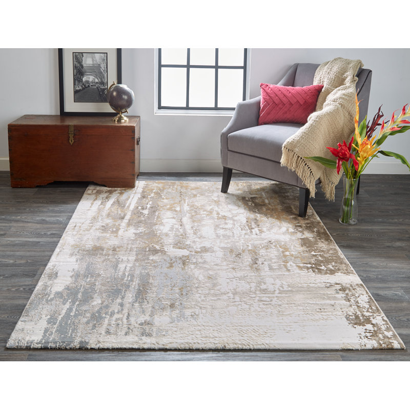 Tapis ivoire Roby, Rectangle de 10 pi x 14 pi