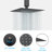 Rain Fixed Shower Head 2.5 GPM GPM-100669315