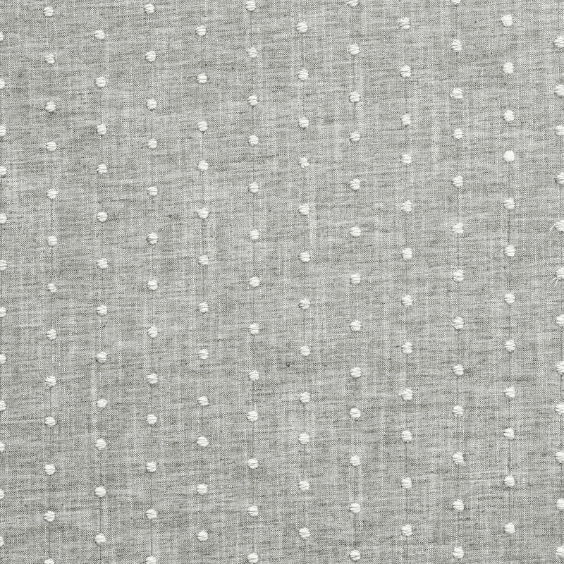 Clearview Dots Fabric, Gray
