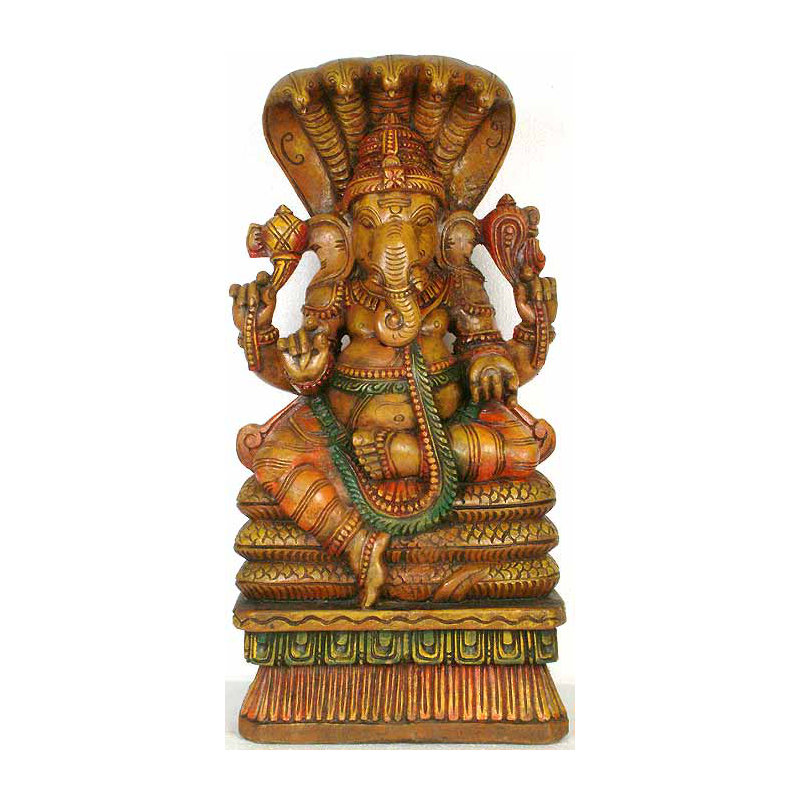Ganesha sur Sheshanaga