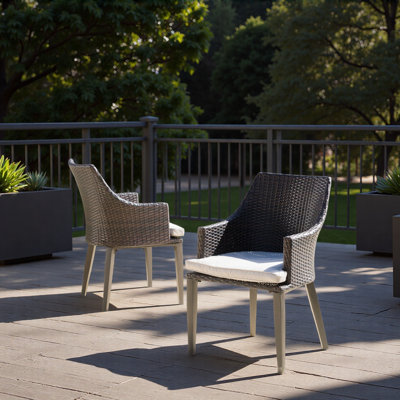 Chaise minimaliste / pratique - ensemble de 2 po MP2