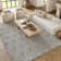 Foundry Select Versatile Diamond Silver Gray Indoor/Outdoor Area Rug
