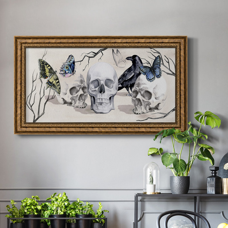 Nevermore Collection D " Nevermore Collection D ", 25" H x 45" W x 1" D