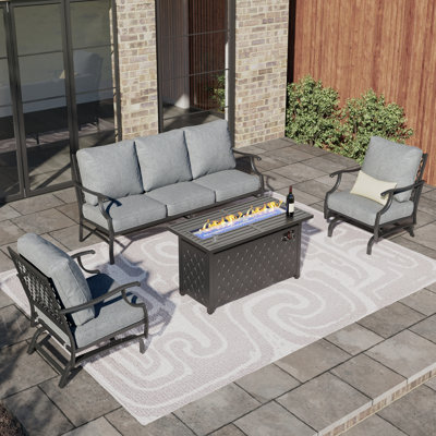 Outdoor Patio Conversation Furniture Set