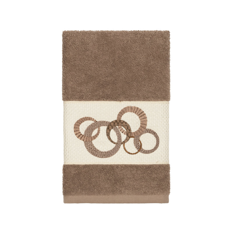 Annabelle Turkish Cotton Midweight Hand Towel, Latte