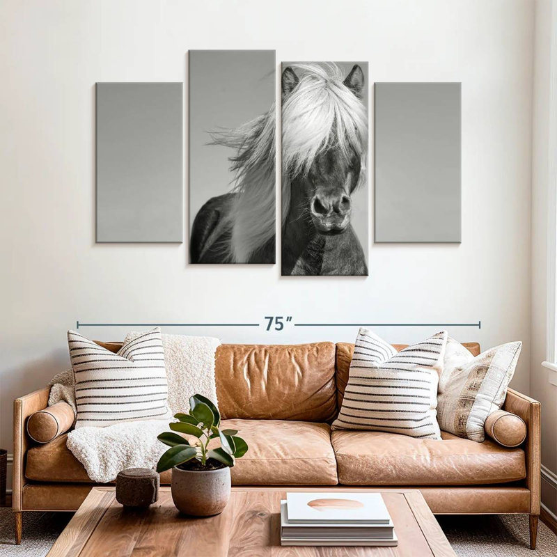 Brampt Pony, 42" H x 68" W