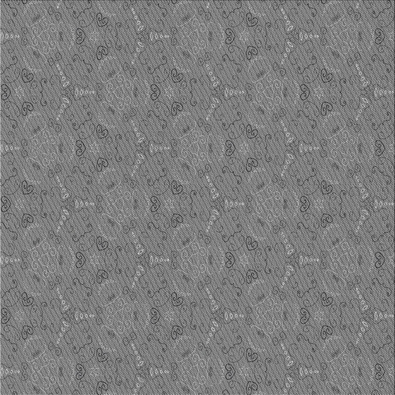Tapis gris, Rond 3 pi