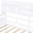 White Twin Size Daybed Featuring Wood Slat Support, Bedside Shelves, And Two Under - Bed Drawers Good For Small Living Spaces Bedrooms-79761364-79761363