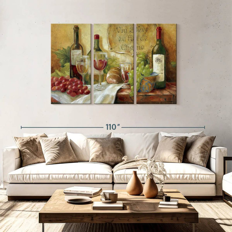 Yarlin Aged Oak, 48" H x 74" W