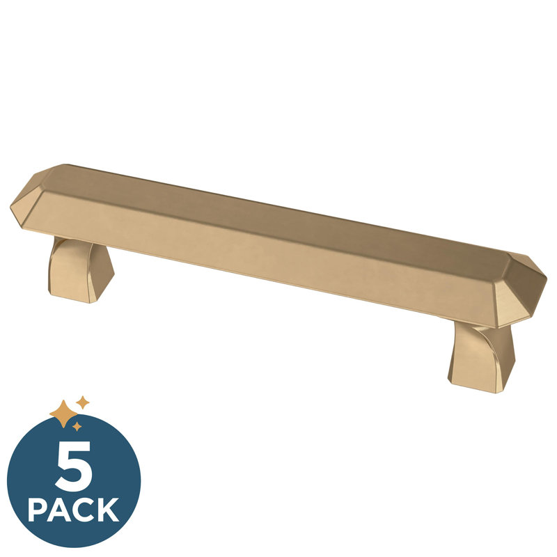 Champagne Bronze 3" Center to Center Bar Cabinet Pull Set
