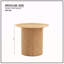 Petite table d'appoint ronde 17,71 po