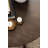 Mariona Round Mango Wood Entryway Table with Curved Legs-1366171082