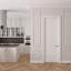 Porte intérieure simple pré-suspendue blanche avec noyau droit à droite-78590845-106871071-106871076