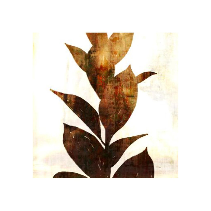 Tropic Silhouette Print, 40" H x 40" W x 1.5" D, Outdoor