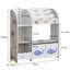 Sadeel 2 Drawer Bookshelf Storage Organiser
