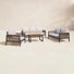 Townsend 4 Piece Sunbrella® Sofa Seating Group with Cushions