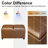 31" Rectangle Faux Leather Storage Ottoman With Flip-top Trays-830783512