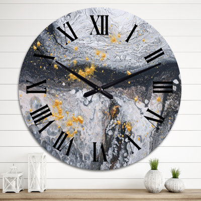 Metal Wall Clock