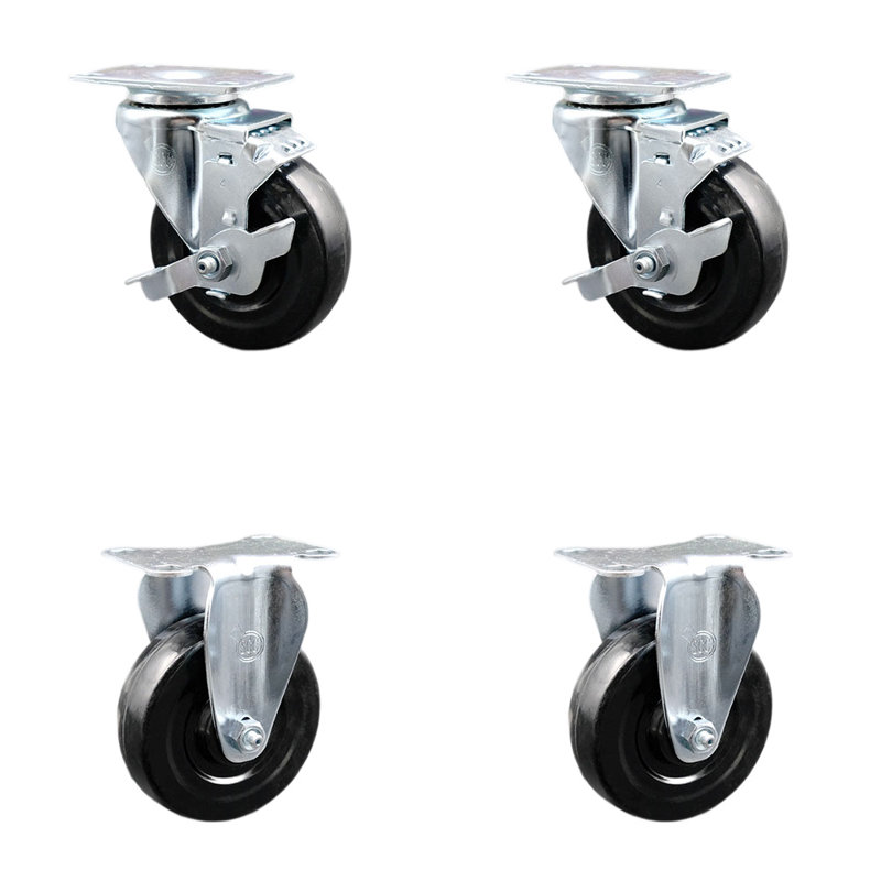Hard Rubber Caster