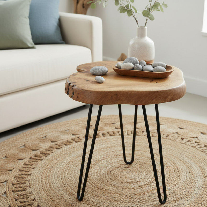 Doak Solid Wood End Table