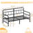 Deralin Metal Daybed with Underbed Storage