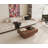 Solid Wood Veneered Modern Coffee Table-653001363