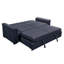 Charlotte 3 Seater Fabric Sofa Bed-118705860