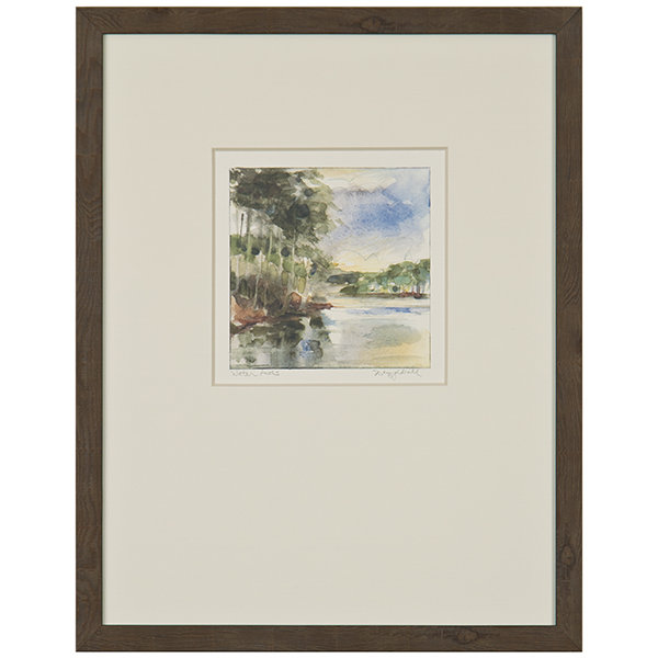 Water Paths Print by Daughdrill