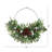 Pine, Eucalyptus, and Berries Metal Circlet Wreath