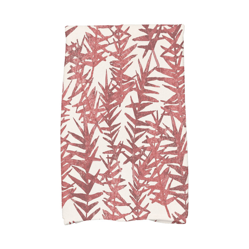 Marlow Tea Towel Kitchen Towel, Red