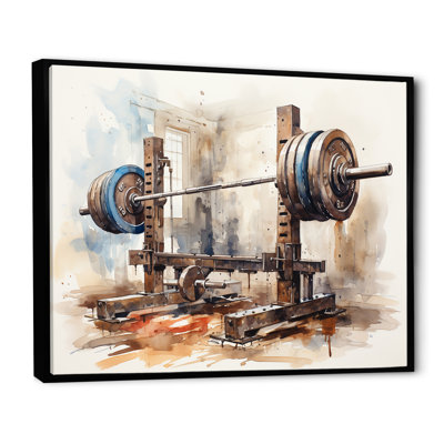 Weightlifting - Weightlifting Wall Art