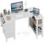 Cheshire Built-in Outlets L-Shaped Computer Desk with Drawers & Storage Shelves-1417777655-1421181444