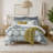 Grantham Slate Comforter & 2 Shams Set California King-120831788