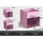 Sorbus Storage Bins with Clear Window - 6 Foldable Baskets with Handles-1683032580-1683032578