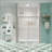 Bypass Shower Door, Sliding Door, With 1/4" Tempered Glass 50-54"X70"-109553975