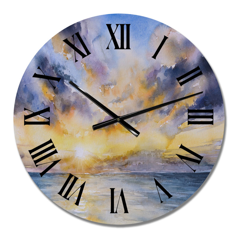 Horloge murale très grande, Moyen