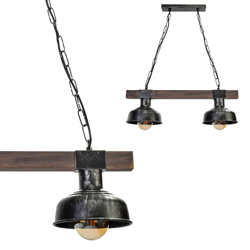 Faro 2 - Light Black Kitchen Island Pendant