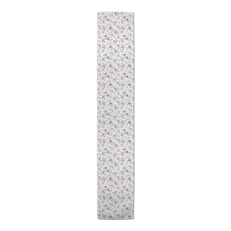 Chemin de table Holly And Leaves, L 72 po x P 16 po