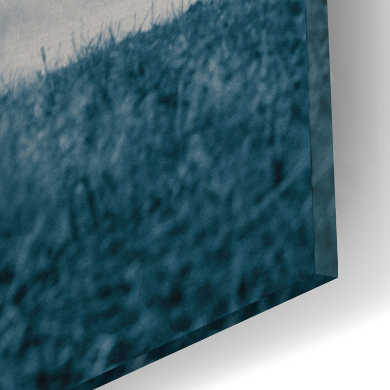 «Blue Mountains Iii» par Photoinc Studio, art mural en verre acrylique, H 16 po x l 12 po x P 0,13 po