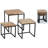 Ambiance Side Table Set 3 Piece Teak